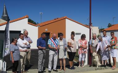 Vendée Logement esh inaugure ses premiers logements locatifs sur la commune de St Cyr en Talmondais